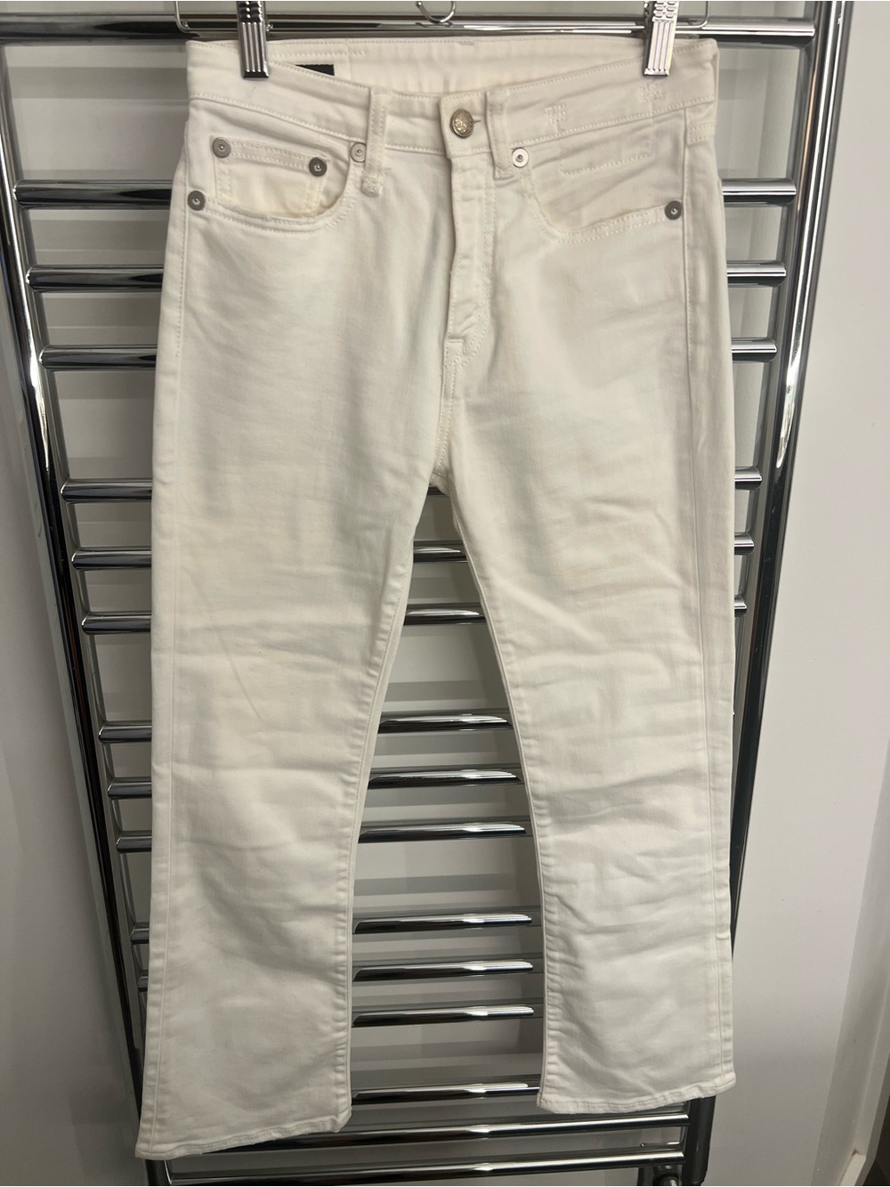 R13 Women’s Off-White Bootcut Jeans